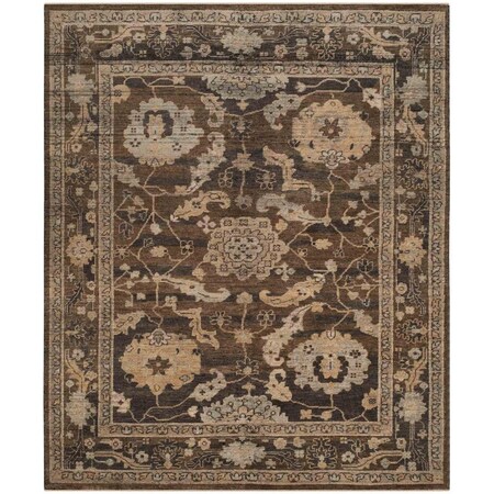 Safavieh 6 x 9 ft. Izmir Hand Knotted Rectangle Area Rug Charcoal & Stone IZM175A-6